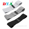 Black and Grey Exercise Bands for Legs